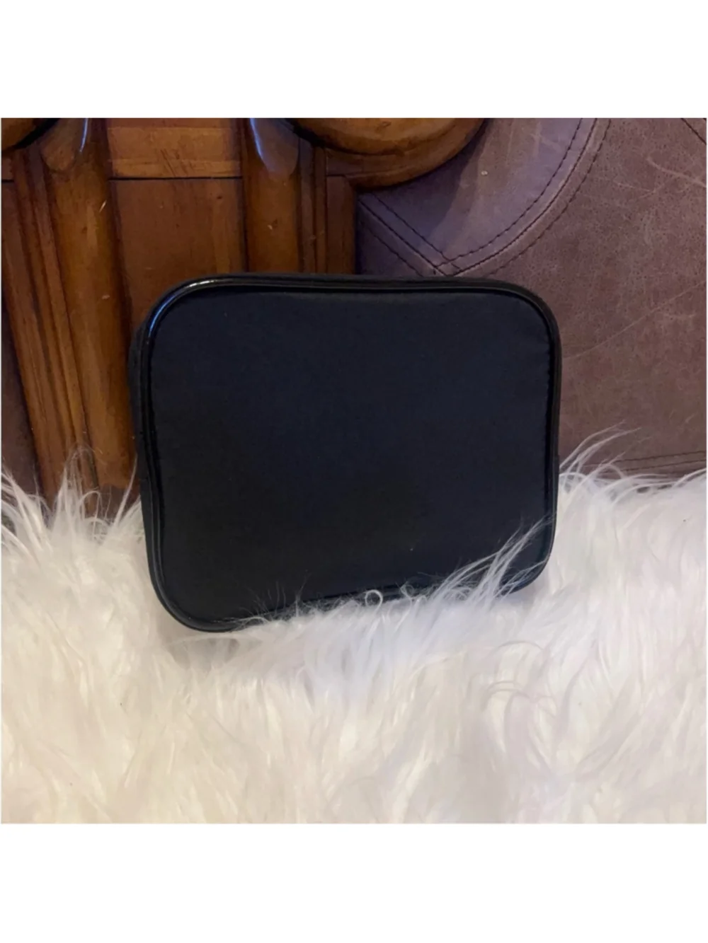 Lancome Elegant Black Cosmetic Pouch